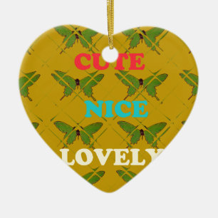 Creëer je eigen stomme  vlinder keramisch ornament