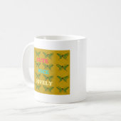 Creëer je eigen stomme  vlinder koffiemok (Voorkant links)