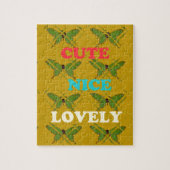 Creëer je eigen stomme  vlinder legpuzzel (Verticaal)