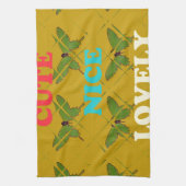 Creëer je eigen stomme vlinder theedoek (Verticaal)