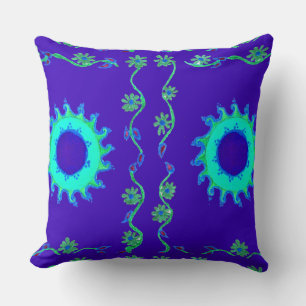 Creëer je eigen Stompje voor de blauwe hemel Kussen