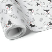 Creëer je eigen Sweet Grey vossen Cadeaupapier (Rol Hoek)