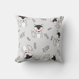 Creëer je eigen Sweet Grey vossen Kussen