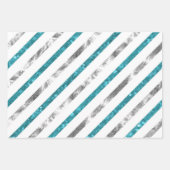 Creëer Je Eigen Textuur Strepen Inpakpapier Vel (Voorkant)