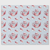 Creëer je eigen theepotten cadeaupapier (Vlak)