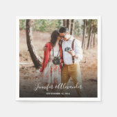 Creëer je eigen trouwe fotobruiloft servet (Voorkant)