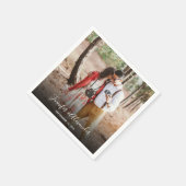 Creëer je eigen trouwe fotobruiloft servet (Hoek)