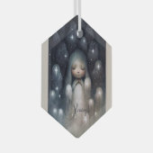 Creëer Je eigen Twinkling Star Fairy Glas Ornament (Voorkant Rechts)