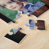 Creëer je eigen unieke familiefilm legpuzzel (Zijkant)