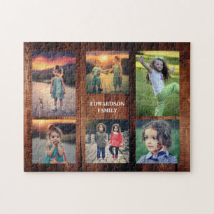 Creëer je eigen unieke familiefilm legpuzzel