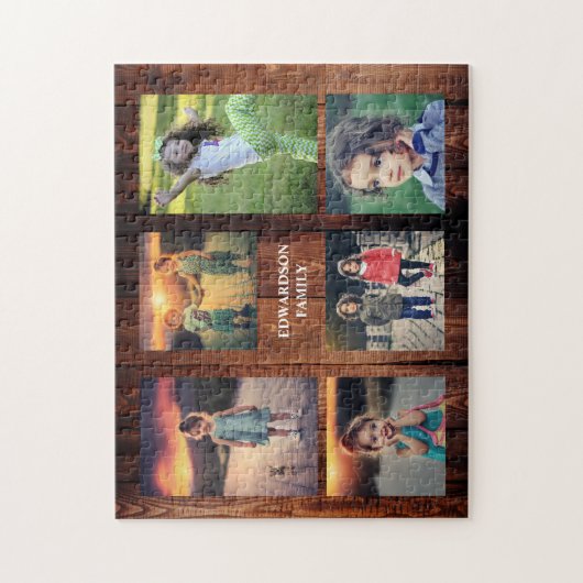 Creëer je eigen unieke familiefilm legpuzzel (Verticaal)