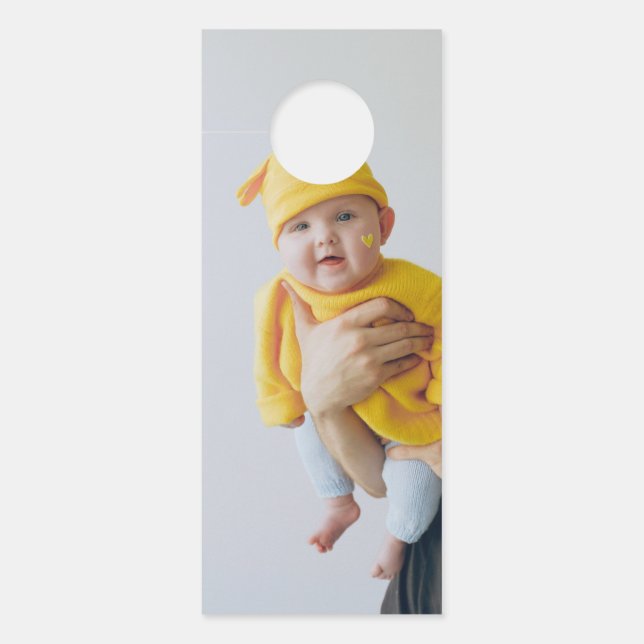 Creëer je eigen unieke van een soort gepersonalise deurhanger (Voorkant)