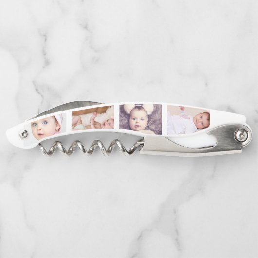 Creëer je eigen unieke van een soort gepersonalise kurkentrekker (Achterkant)