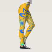 Creëer je eigen Urban Street danspatroon ontwerp Leggings (Rechts)