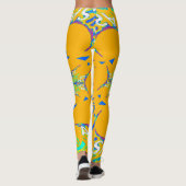 Creëer je eigen Urban Street danspatroon ontwerp Leggings (Achterkant)