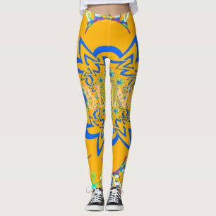 Creëer je eigen Urban Street danspatroon ontwerp Leggings