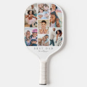 Creëer je eigen vader foto pickleball paddle (Achterkant)
