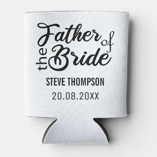 Creëer Je eigen vader van de bruid Blikjeskoeler (Voorkant)