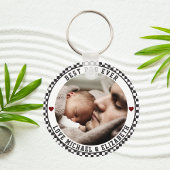 Creëer Je eigen Vaderdag beste vader ooit foto Sleutelhanger