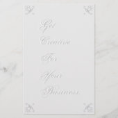 Creëer Je eigen verhaal Briefpapier (Voorkant)