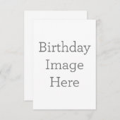 8.9 x 12.7 cm Enkele bedankkaart (Voorkant / Achterkant)