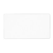 Creëer je eigen verzendlabels etiket (Voorkant)