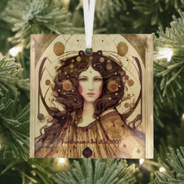 Creëer je eigen Victoriaans heks Glas Ornament