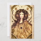 Creëer je eigen Victoriaans heks Kaart (Voorkant)