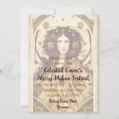 Creëer je eigen Victoriaans heks Kaart (Achterkant)