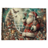 Creëer Je eigen Victoriaans kerstmaan Groot Cadeauzakje (Achterkant)