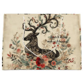 Creëer Je eigen Victoriaans kerstrendier Groot Cadeauzakje (Voorkant)