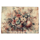 Creëer je eigen Victoriaans kerstvaas Groot Cadeauzakje (Achterkant)