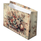 Creëer je eigen Victoriaans kerstvaas Groot Cadeauzakje (Voorkant Gekanteld)