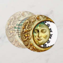 Creëer Je eigen Victoriaans Steampunk Crescent Moo Kaart