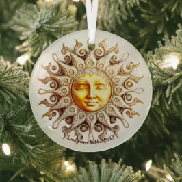 Creëer Je eigen Victoriaans Steampunk Golden Sun Glas Ornament