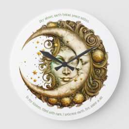 Creëer Je eigen Victoriaans Steampunk Moon Goddess Grote Klok
