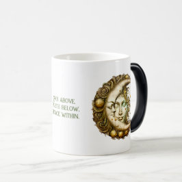 Creëer Je eigen Victoriaans Steampunk Moon Goddess Magische Mok