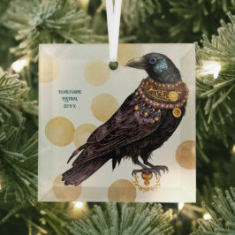 Creëer Je eigen Victoriaans Steampunk Raven Glas Ornament