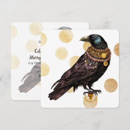 Creëer Je eigen Victoriaans Steampunk Raven Kaart