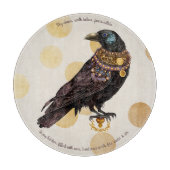 Creëer je eigen Victoriaanse Steampunk Raaf Snijplank (Voorkant)