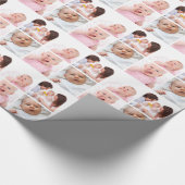 Creëer je eigen vier verschillende foto's cadeaupapier (Hoek)