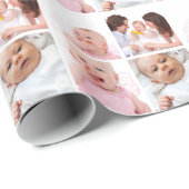 Creëer je eigen vier verschillende foto's cadeaupapier (Rol Hoek)