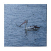 Creëer je eigen vierkant tegels - Pelican Tegeltje (Voorkant)