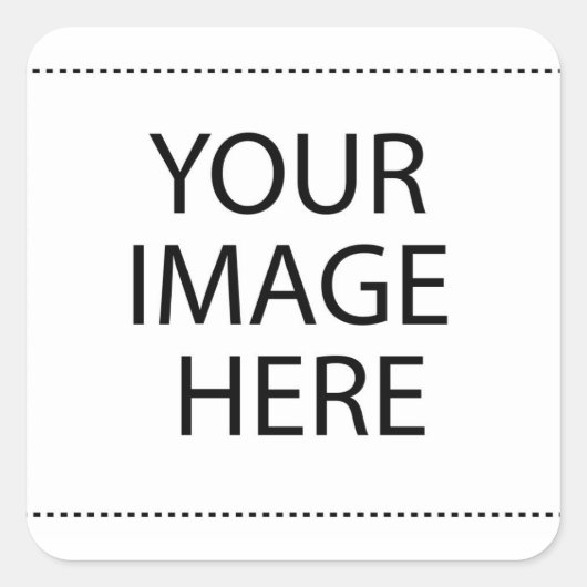 Creëer je eigen. vierkante sticker (Voorkant)