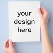 creëer je eigen vliegers flyer (Hand)