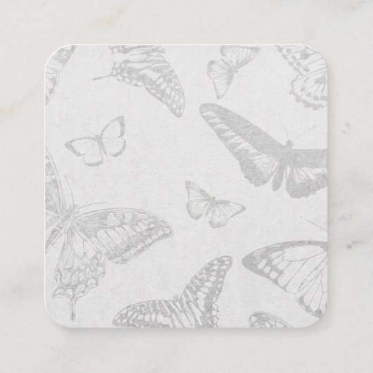 Creëer je eigen  vlinderpatroon informatiekaartje (Achterkant)