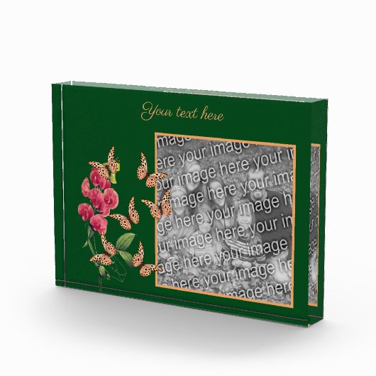 Creëer je eigen vlinders en bloemen fotoblokken (Rechts)