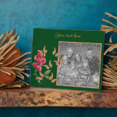 Creëer je eigen vlinders en bloemfoto fotoplaat (Zijkant)