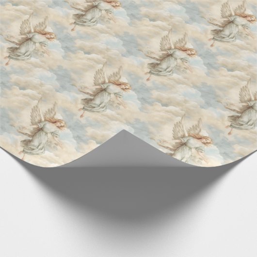 Creëer Je eigen  vredesengel Cadeaupapier (Hoek)