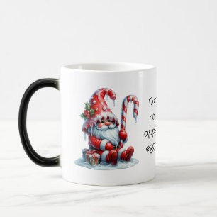 Creëer Je eigen vrolijke pepermunt kerstgnoom Magische Mok